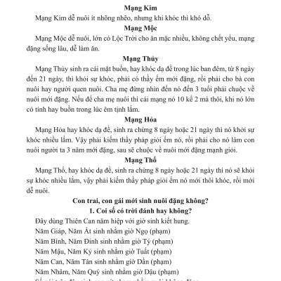 Sách - Diễn Cầm Tam Thế Diễn Nghĩa - Sách Tử Vi - Dương Công Hầu