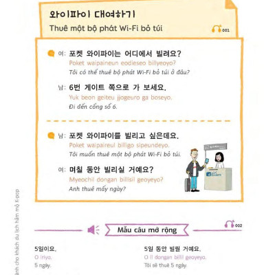 Tiếng Hàn Dành Cho Khách Du Lịch Hâm Mộ K-POP (Kèm file MP3)