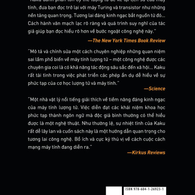 Sách - Khoa Học Khám Phá - Uy Thế Lượng Tử - Quantum Supremacy - Cuộc Cách Mạng Máy Tính Lượng Tử Sẽ Làm Thay Đổi Tất Cả Như Thế Nào