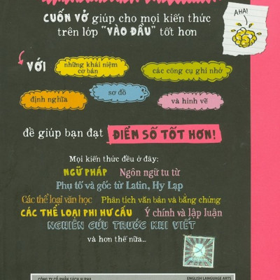Combo Everything You Need To Ace English Language Arts - Quyển Vở Ai Cũng Muốn Mượn và Let’s Write! 01 - Viết Đoạn Không Khó( Tặng Kèm Sổ Tay)