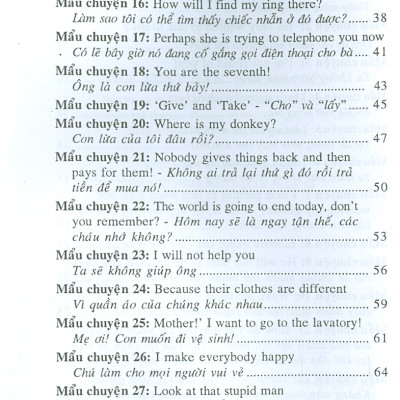 Học Tiếng Anh Qua 86 Mẩu Chuyện Cười Song Ngữ Anh - Việt: Trình Độ Sơ Cấp