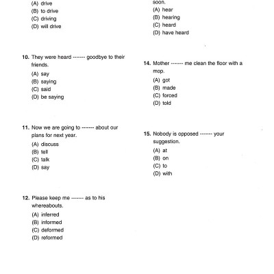 Developing Skills For The Toeic Test