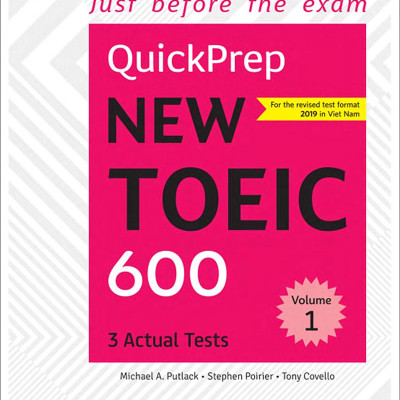 Quickprep New Toeic 600 Volume 1 (Kèm file MP3)