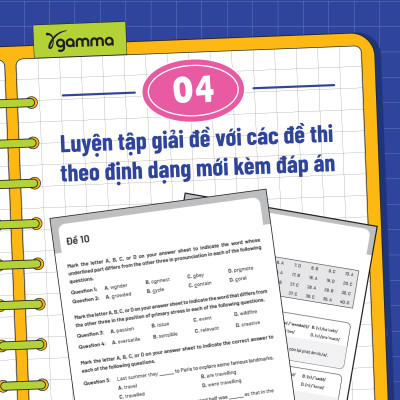 Combo Chống Trượt Tốt Nghiệp: Bộ Đề Thi Thử Tốt Nghiệp THPT Môn Tiếng Anh - Định Dạng Mới Từ 2025 + Làm Quen Với TOEFL ITP Reading