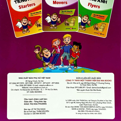 Vở Luyện Viết Tiếng Anh Movers (Tập Viết Tiếng Anh Theo Cambridge)