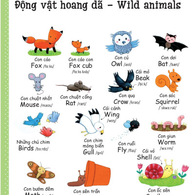 Cuốn Sách Từ Vựng Đầu Tiên Của Tôi - My First Word Book- Nông Trại - Farm