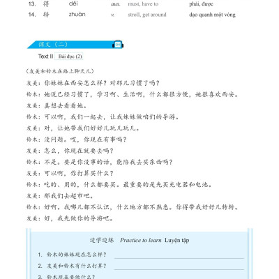 Giáo Trình Phát Triển Hán Ngữ Nói - Giao Tiếp Sơ Cấp 1 (Tái Bản 2023)