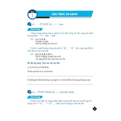 Combo Tuyển tập cấu trúc cố định tiếng Trung ứng dụng + Bài tập củng cố ngữ pháp HSK cấu trúc giao tiếp & luyện viết HSK4-5 + Bài tập luyện dịch tiếng Trung ứng dụng