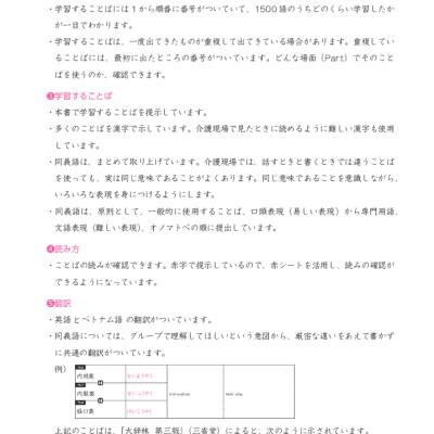 TIẾNG NHẬT CHUYÊN NGÀNH ĐIỀU DƯỠNG DÀNH CHO NGƯỜI MỚI BẮT ĐẦU - TỪ VỰNG CƠ BẢN (Bản Dịch 2 Thứ Tiếng: English & Tiếng Việt)