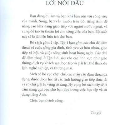 Tiếng Anh Dành Cho Người Bận Rộn - English For Busy People - Tập 2