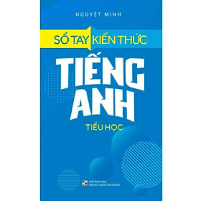 Sách - Sổ tay kiến thức tiếng anh tiểu học