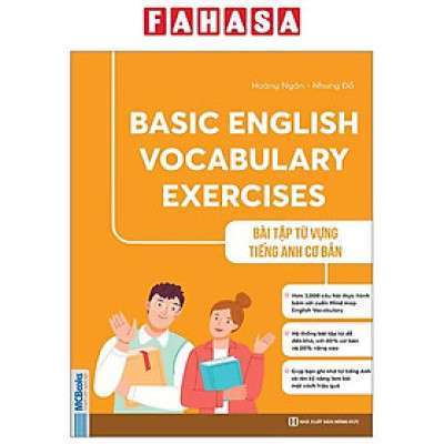 Sách - Basic English Vocabulary Exercises - Bài Tập Từ Vựng Tiếng Anh Cơ Bản