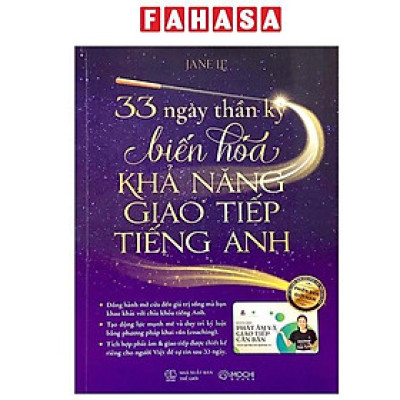 Sách - 33 Ngày Thần Kỳ - Biến Hóa Khả Năng Giao Tiếp Tiếng Anh