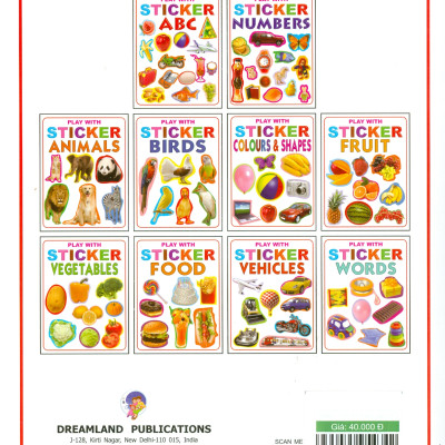 Play With Sticker - ABC (Chơi Cùng Hình Dán - ABC)