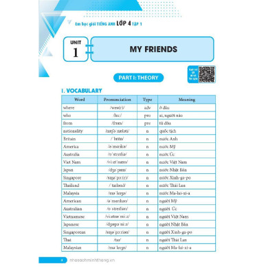 Sách - Global Success - Em Học Giỏi Tiếng Anh Lớp 4 - Tập 1 - Minh Thắng