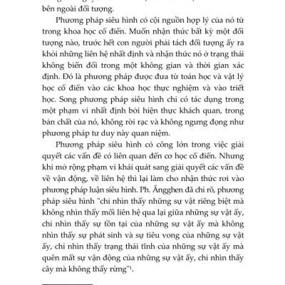 Giáo trình Triết học (Dùng cho khối không chuyên ngành triết học trình độ đào tạo thạc sĩ, tiến sĩ các ngành khoa học tự nhiên, công nghệ) - bản in 2025