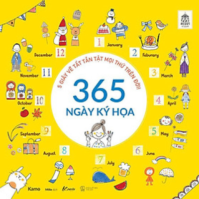 Sách - 365 Ngày Ký Họa - AZ Việt Nam