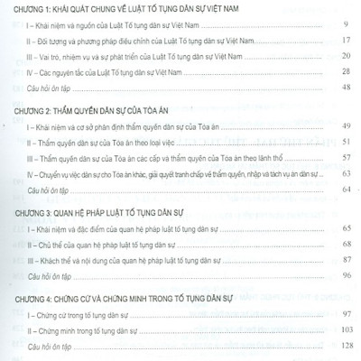 Giáo Trình Luật Tố Tụng Dân Sự Việt Nam - Dùng Trong Các Trường Đại Học Chuyên Ngành Luật, Công An