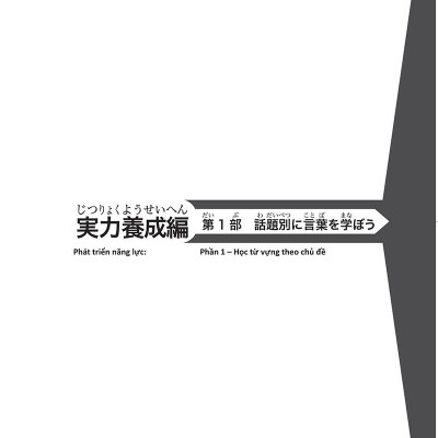 Tài Liệu Luyện Thi Năng Lực Tiếng Nhật N3 - Từ Vựng