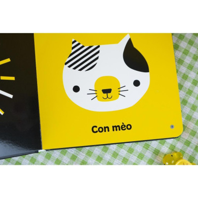 Sách - Kích thích thị giác và xúc giác - Cho trẻ 0 - 3 tuổi - Combo 4 Cuốn - Đinh Tị Books