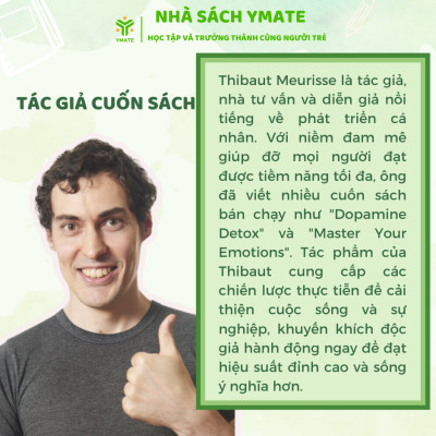 Sách- Dopamine Detox - Thanh Lọc Tâm Trí Để Tập Trung Vào Những Điều Quan Trọng Nhất - Bộ Sách Hiệu Suất - YMATE