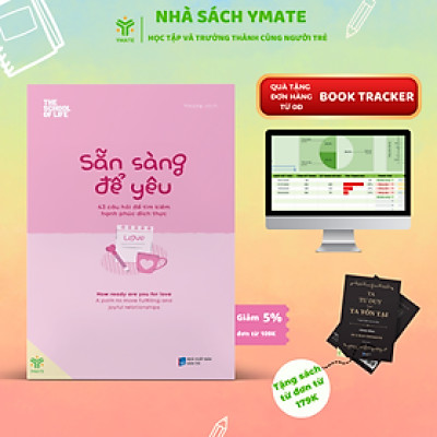 [Combo 2 cuốn]- Sách Tâm Sự Về Tình Yêu + Sẵn Sàng Để Yêu - YMATE 