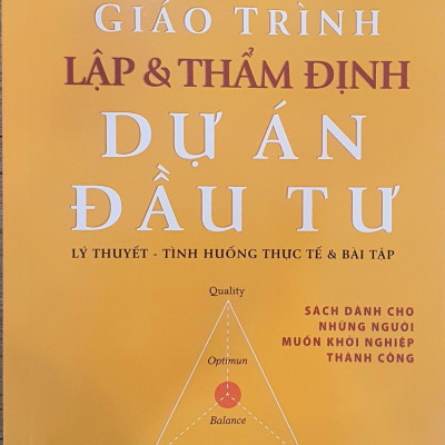 Giáo Trình Lập Và Thẩm Định Dự Án Đầu Tư ( Tái Bản)