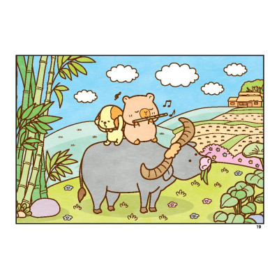 Sách Tô Màu - Capybara & Hành Trình Về Tuổi Thơ - Minh Thắng