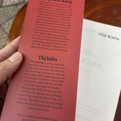 THỊ KIẾN – Stephen King – THE SHINING – Nhã Nam