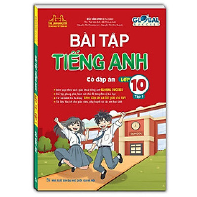 Sách - Global Success - Bài Tập Tiếng Anh Lớp 10 - Có Đáp Án - Tập 1 - Minh Thắng