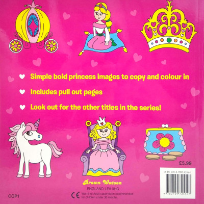 Princess Copy Colour