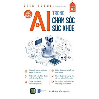 Sách - Ứng Dụng AI Trong Chăm Sóc Sức Khỏe - 1980 Books