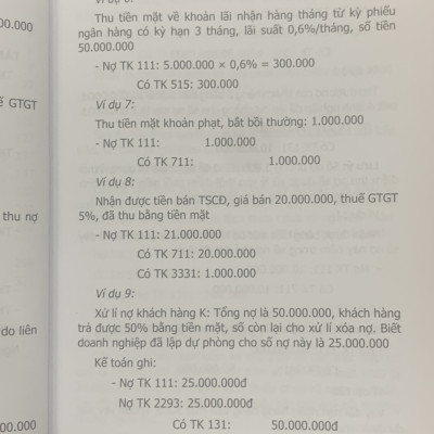 405 Tình Huống Kế Toán Tài Chính