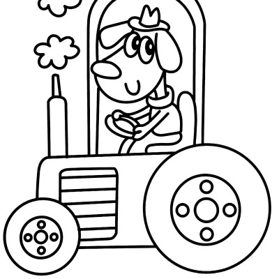 Bumper Farm Pets Colouring