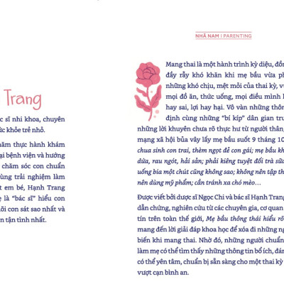  Sách - Mẹ bầu thông thái hiểu rõ đúng sai ( Ngọc Chi) (Hạnh Trang) (Nhã Nam Official)