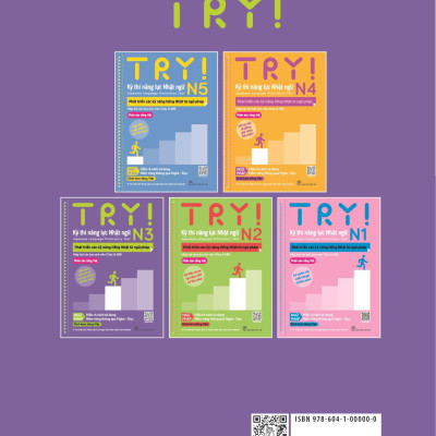 Try! Kỳ Thi Năng Lực Nhật Ngữ N3: Phát Triển Các Kỹ Năng Tiếng Nhật Từ Ngữ Pháp (Phiên Bản Tiếng Việt)
