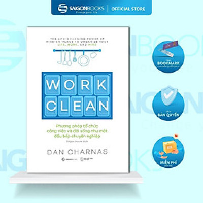 Sách - Work Clean - Dan Charnas - Saigon Books