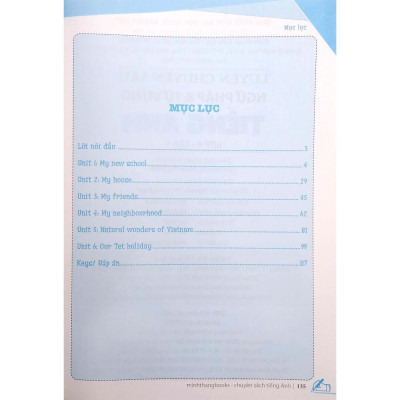 Sách - The Langmaster - Global Success Luyện Chuyên Sâu Ngữ Pháp Và Từ Vựng Tiếng Anh Lớp 6 - Tập 1 - Minh Thắng