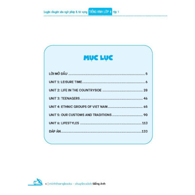 Sách - Global Success - Luyện Chuyên Sâu Ngữ Pháp Và Từ Vựng Tiếng Anh Lớp 8 - Tập 1 - Minh Thắng