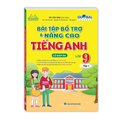 Sách - Global Success - Bài Tập Bổ Trợ Và Nâng Cao Tiếng Anh Lớp 9 - Có Đáp Án - Combo 2 Tập - Minh Thắng