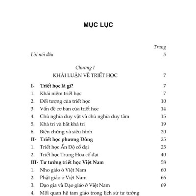 Giáo trình Triết học (Dùng cho khối không chuyên ngành triết học trình độ đào tạo thạc sĩ, tiến sĩ các ngành khoa học tự nhiên, công nghệ) - bản in 2025