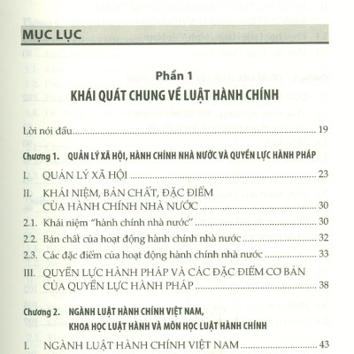 Giáo Trình Luật Hành Chính Việt Nam - GS. TS. Phạm Hồng Thái, TS. Nguyễn Minh Hà - Tái bản - (bìa mềm)