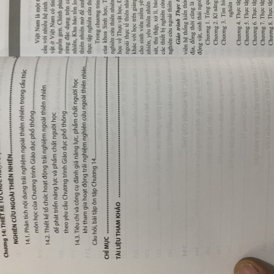 Giáo trình thực tập nghiên cứu thiên nhiên