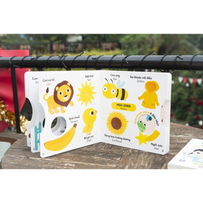 Sách - Xoay, xoay, xoay - Đi tìm . . . - Sách tương tác cho trẻ 0 - 6 tuổi - Combo 3 Cuốn - Đinh Tị Books