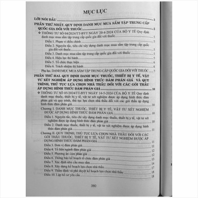 Sách Hướng Dẫn Công Tác Đấu Thầu, Quy Trình, Thủ Tục Lựa Chọn Nhà Thầu Mua Sắm Thuốc, Vật Tư, Trang Thiết Bị Y Tế - V2422D