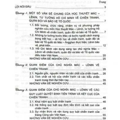 Sách - Giáo Trình Học Thuyết Mác - Lênin, Tư Tưởng Hồ Chí Minh Về Chiến Tranh, Quân Đội Và Bảo Vệ Tổ Quốc (DN)