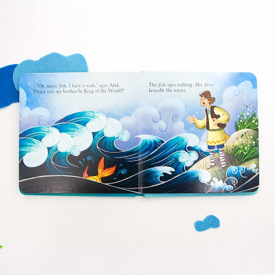 Sách thiếu nhi tiếng anh - Little Board Books: The Magic Fish