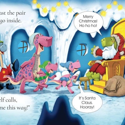The Dinosaurs Who Met Santa Claus