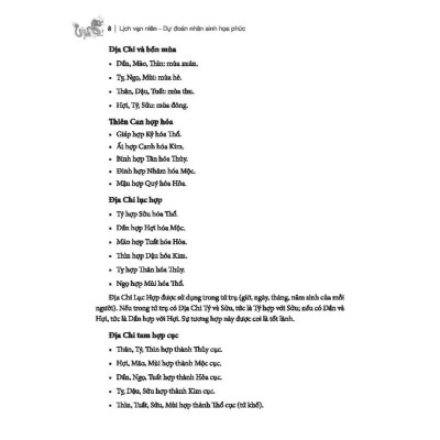 Sách - Lịch Vạn Niên Dự Đoán Nhân Sinh Họa Phúc 2025-2040 - Bìa Mềm - Minh Thắng