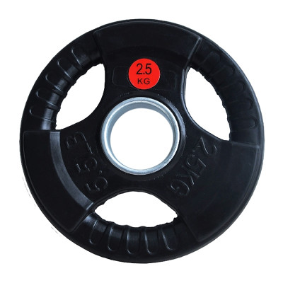 Q302 Tạ miếng cao cấp 3 lỗ (ø: 50mm) có bọc cao su non Thái Lan BG 2.5kg,5kg, 7.5kg, 10kg,15kg và 20kg (hàng nhập khẩu)